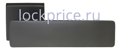 Картинка Дверные ручки MORELLI LUXURY SPAСE-SQ BLACK Цвет - Черный